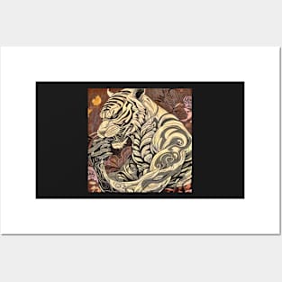 The Tiger, motif 2 Posters and Art